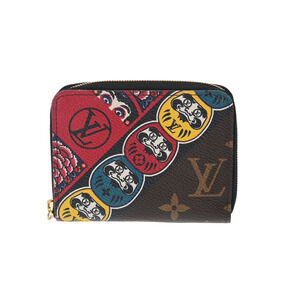 Louis Vuitton Zippy Wallet Yamamoto Kansai Collaboration Brown